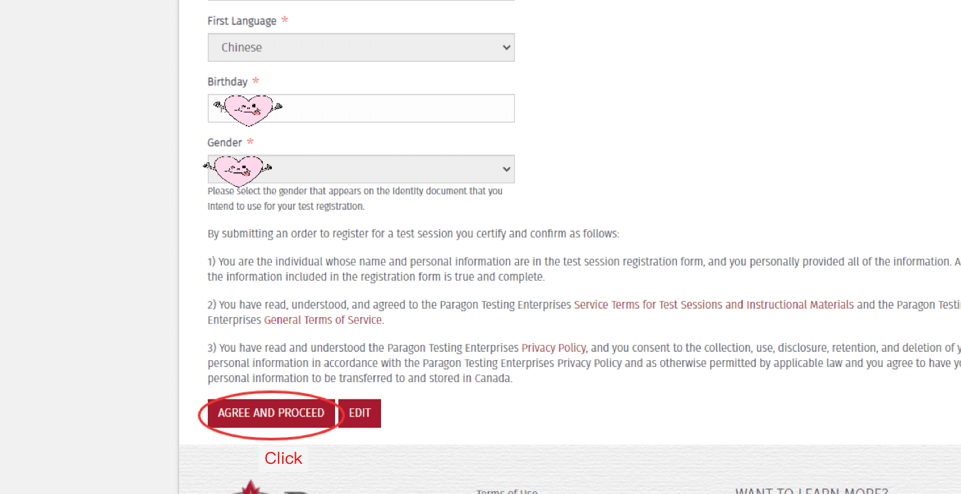 CAEL registration guide
