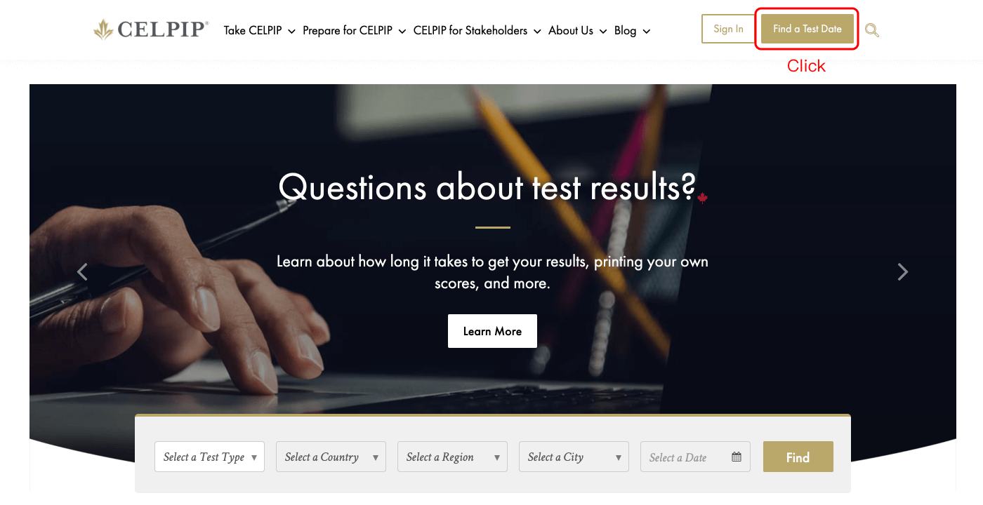 CELPIP Registration Guide