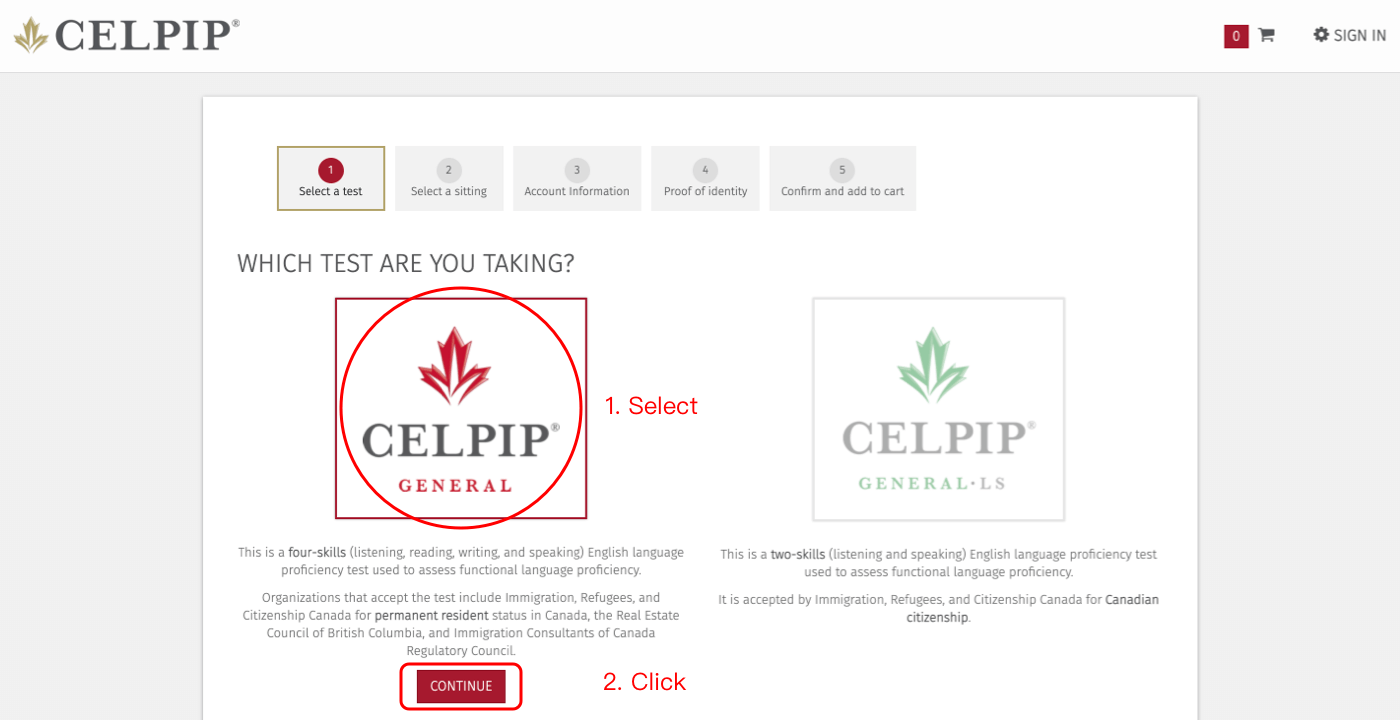 CELPIP Registration Guide
