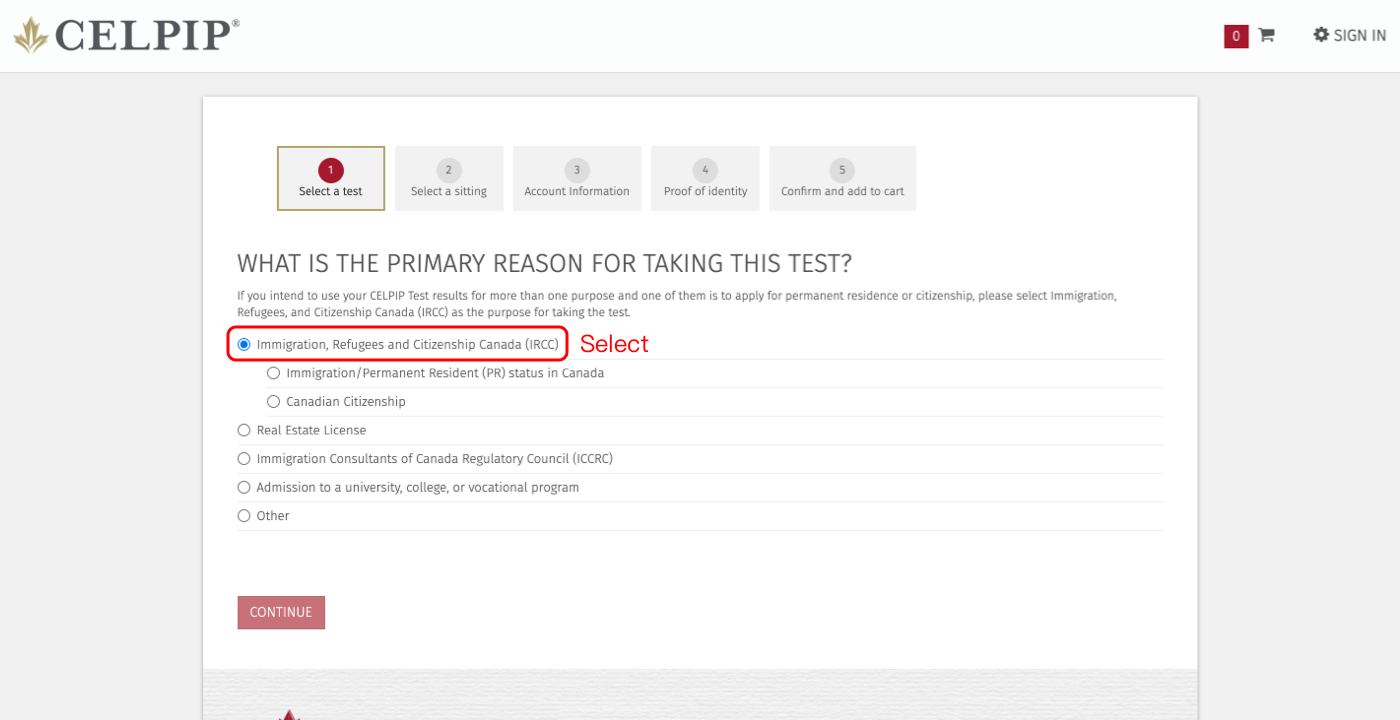 CELPIP Registration Guide
